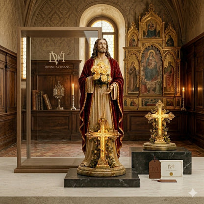 💛 Blessed Light of Jesus Garden Sculpture