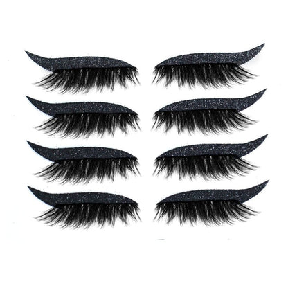 🔥Buy 2 Get 4-Reusable Glitter Eyeliner Lash Stickers