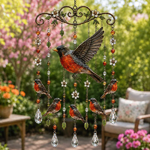 🔥Last Day 52% OFF - 🐦🎐Graceful Hummingbird Wind Chime