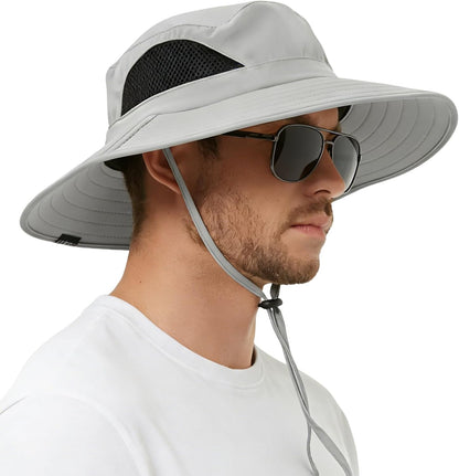 ☀️ Wide Brim Bucket Hat |  Sun Protection – 🔥Lightweight & Packable Fishing Hat
