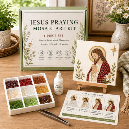 💥 LAST DAY 49% OFF - Nativity DIY Art Kit – Beginner-Friendly ✨
