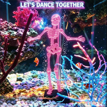 Dancing Skeleton Aquarium Bubbler