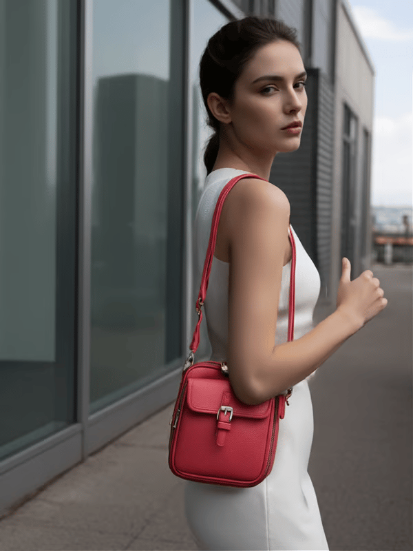 🔥👜 Mother’s Day Gift | Crossbody Leather Bag- Large Capacity