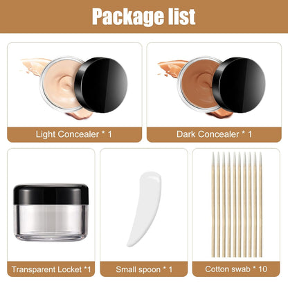 💥🔥Tattoo Concealer Makeup, Full Coverage Concealing Cream