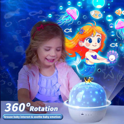 🎁Ocean World LED Rotating Projector Night Light
