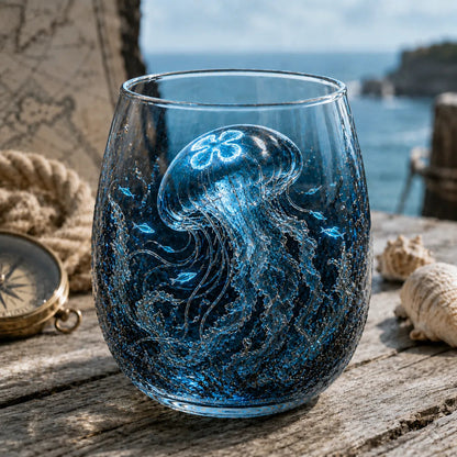 Release The Kraken Pirate Glass Collection — 3-Piece Legendary Ocean Treasure Set - KRAKEN RISE GLass