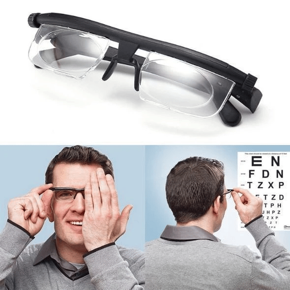 🔥 Adjustable Focus Glasses – 💥Buy 1 Get 1 Free👁️