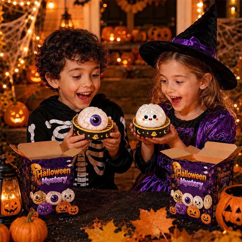 🎃 Halloween Dumpling Squeeze Squishy Toy⏰ Limited Time 46% Discount for Early Shoppers