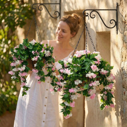 🎁Last Day Promotion 49% OFF🔥Faux Crepe Myrtle Hanging Baskets
