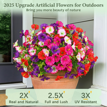 ⏰Limited Time Offer⏰🔥UV Resistant Artificial Petunias Flowers