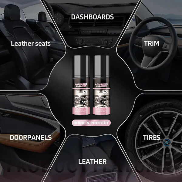 🔥HOT SALE 50% OFF -Car Detailer Spray🚗Polish & Protect Leather, Plastic & Rubber