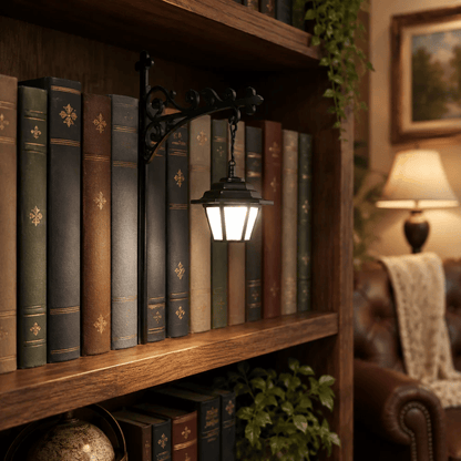 Library Lantern-Decorative Bookshelf Lighting