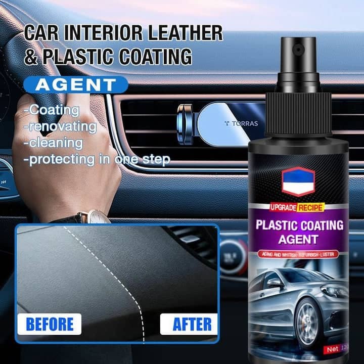 🔥 🔥 Car Interior Leather and Plastic Coating Agent📌Buy 2 Get 1 Free⏰30% OFF Today Only