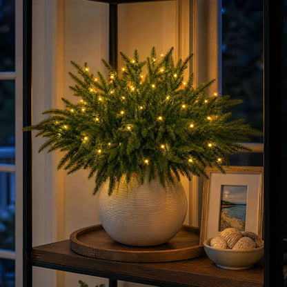🎄🎄🎄Christmas Enchanted Evergreen Pine– Set of 5