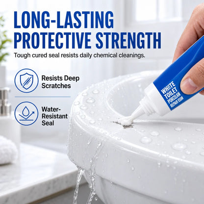 🔥🔥White Toilet Porcelain Repair Cream