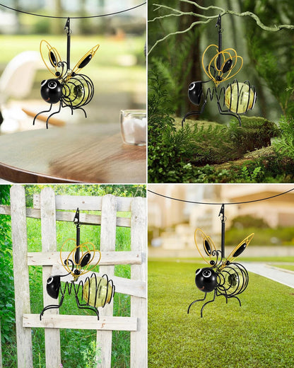 🐝Solar-Powered Hanging Bee Light⏰Limited Time Offer🎁 Buy 1 Get 1 Free