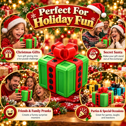 🎁 3D Christmas Prank Gift Box
