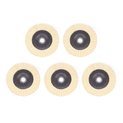 🌟 Wool Felt Flap Polishing Disc ✨  Mirror Finish in Minutes