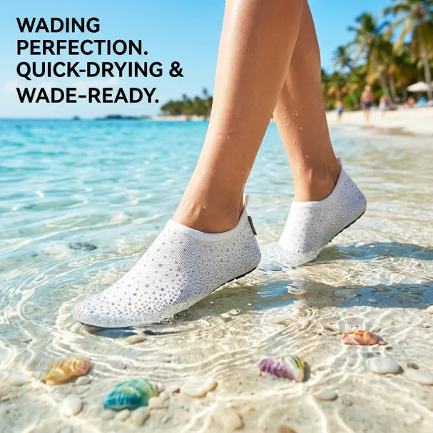 Women's Barefoot Water Shoes Travel House Slippers