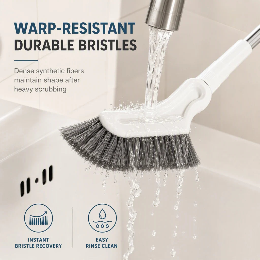 🔥Multifunctional Extendable Long Handle Floor Scrub Brush