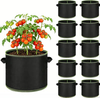 🌱5 Gallon Grow Bags Set ( 10 Pack)🌱& FREE SHIPPING