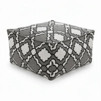 Boho Grey White