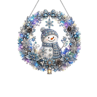 Blue Snowman