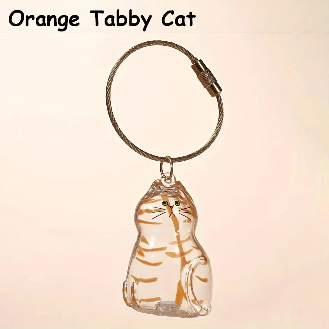 🐾Pet Hair Memorial Capsule Keychain