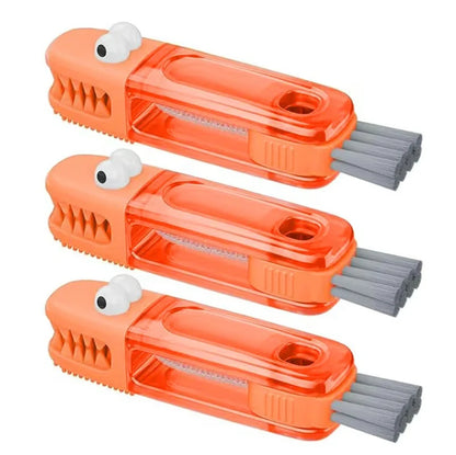 ✨3-in-1 Crocodile Brush 🐊 Deep Cleaning for Narrow Cup Lids & Tableware Gaps 🧼