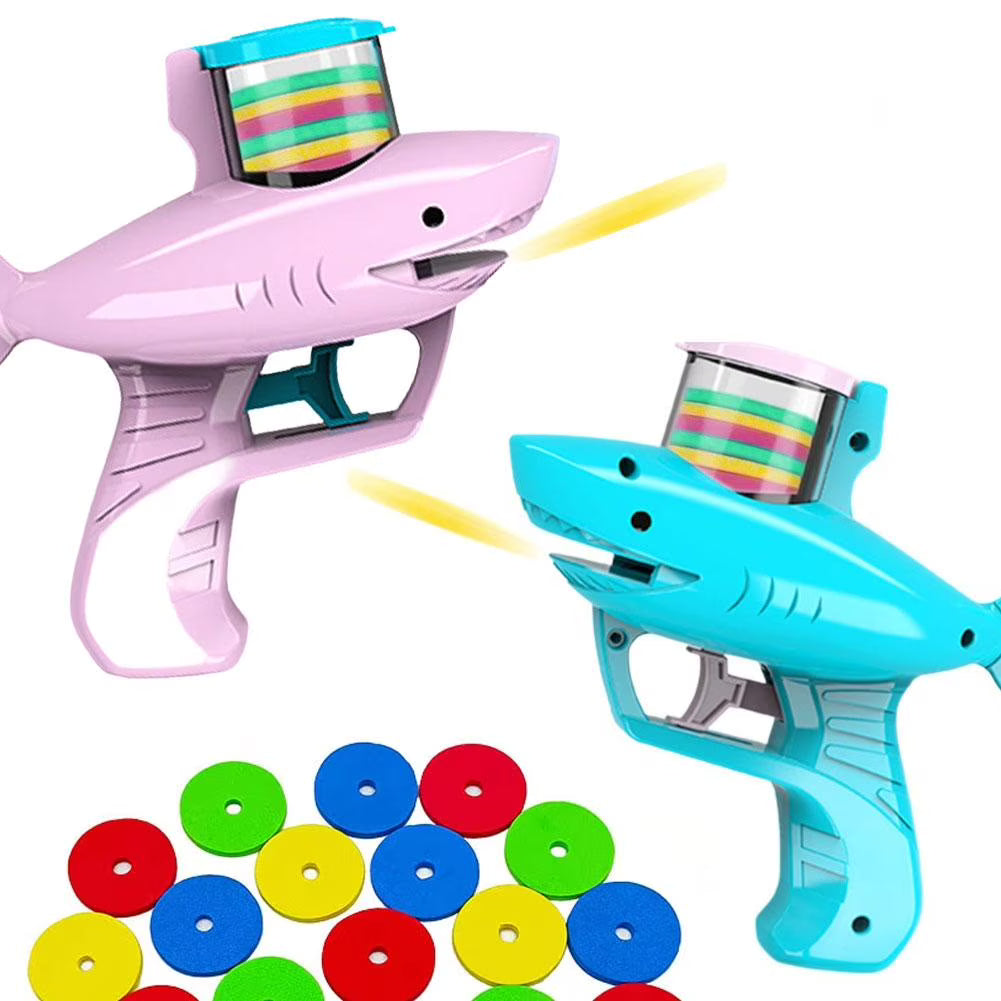 Foam Disc Shooter, Foam Disc Launcher, Summer Activities, and Party Favors for Ages 6-12