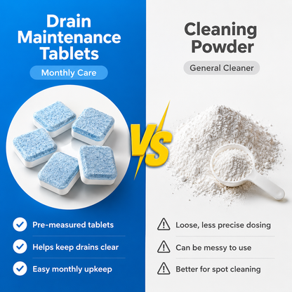 💥🫧 12PK Drain Cleaning Tablets | Sinks, Showers & Washers