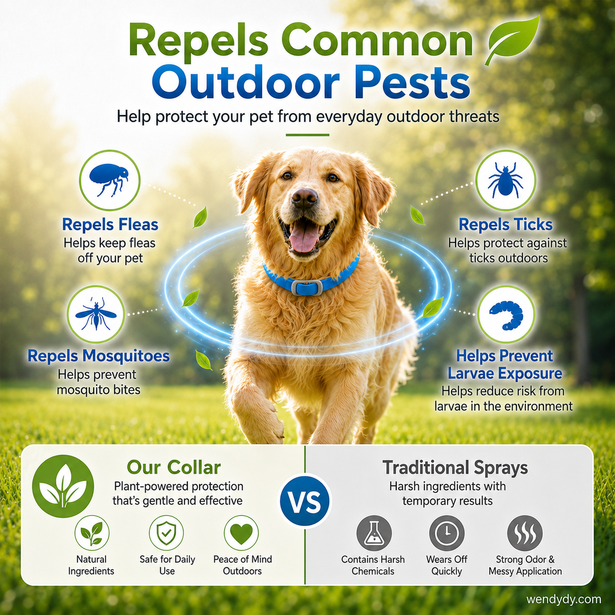 ⏰LIMITED TIME PRICE: ONLY ￡6.99!!!🔥PawGuard™ Flea & Tick Collar 🌟 –The UK’s #1 Vet-Approved, Chemical-Free Shield for Dogs & Cats!🐾 Finally—Safe & Strong Protection! 🌿🇬🇧