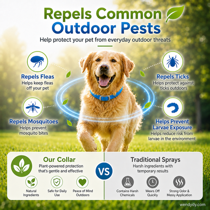 ⏰LIMITED TIME PRICE: ONLY ￡6.99!!!🔥PawGuard™ Flea & Tick Collar 🌟 –The UK’s #1 Vet-Approved, Chemical-Free Shield for Dogs & Cats!🐾 Finally—Safe & Strong Protection! 🌿🇬🇧
