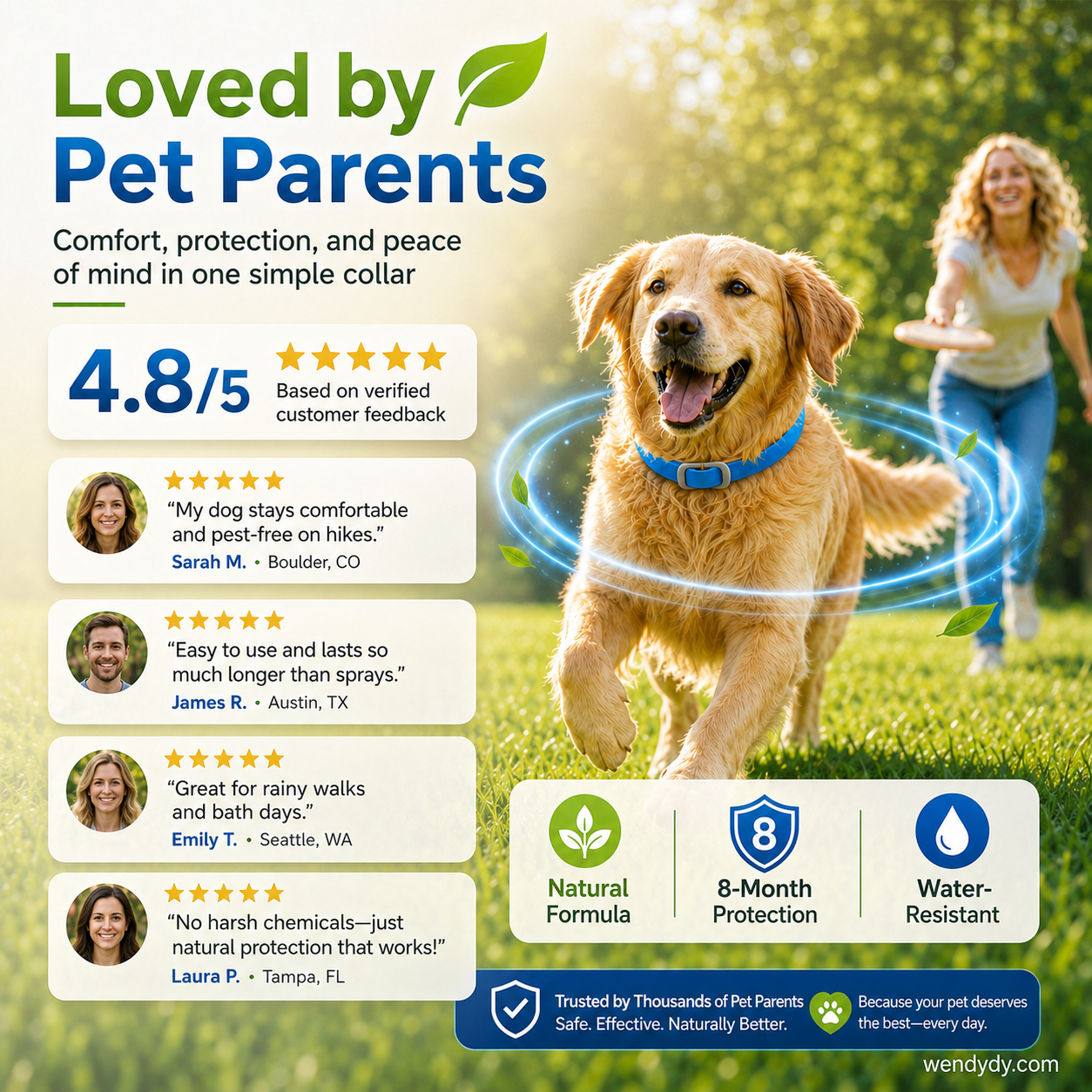 ⏰LIMITED TIME PRICE: ONLY ￡6.99!!!🔥PawGuard™ Flea & Tick Collar 🌟 –The UK’s #1 Vet-Approved, Chemical-Free Shield for Dogs & Cats!🐾 Finally—Safe & Strong Protection! 🌿🇬🇧