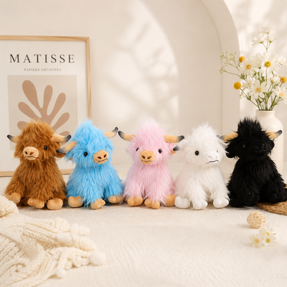 🎓 Graduation Highland Cow Plush – The Ultimate Sentimental Keepsake