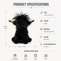 Black Highland Cow