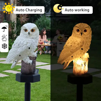 🦉 Mother's Day Sale — Buy More Save More! Solar Owl Garden Light | Waterproof, Auto On/Off 🌙✨