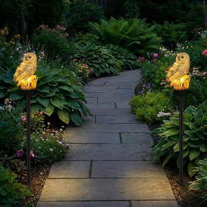🦉 Mother's Day Sale — Buy More Save More! Solar Owl Garden Light | Waterproof, Auto On/Off 🌙✨