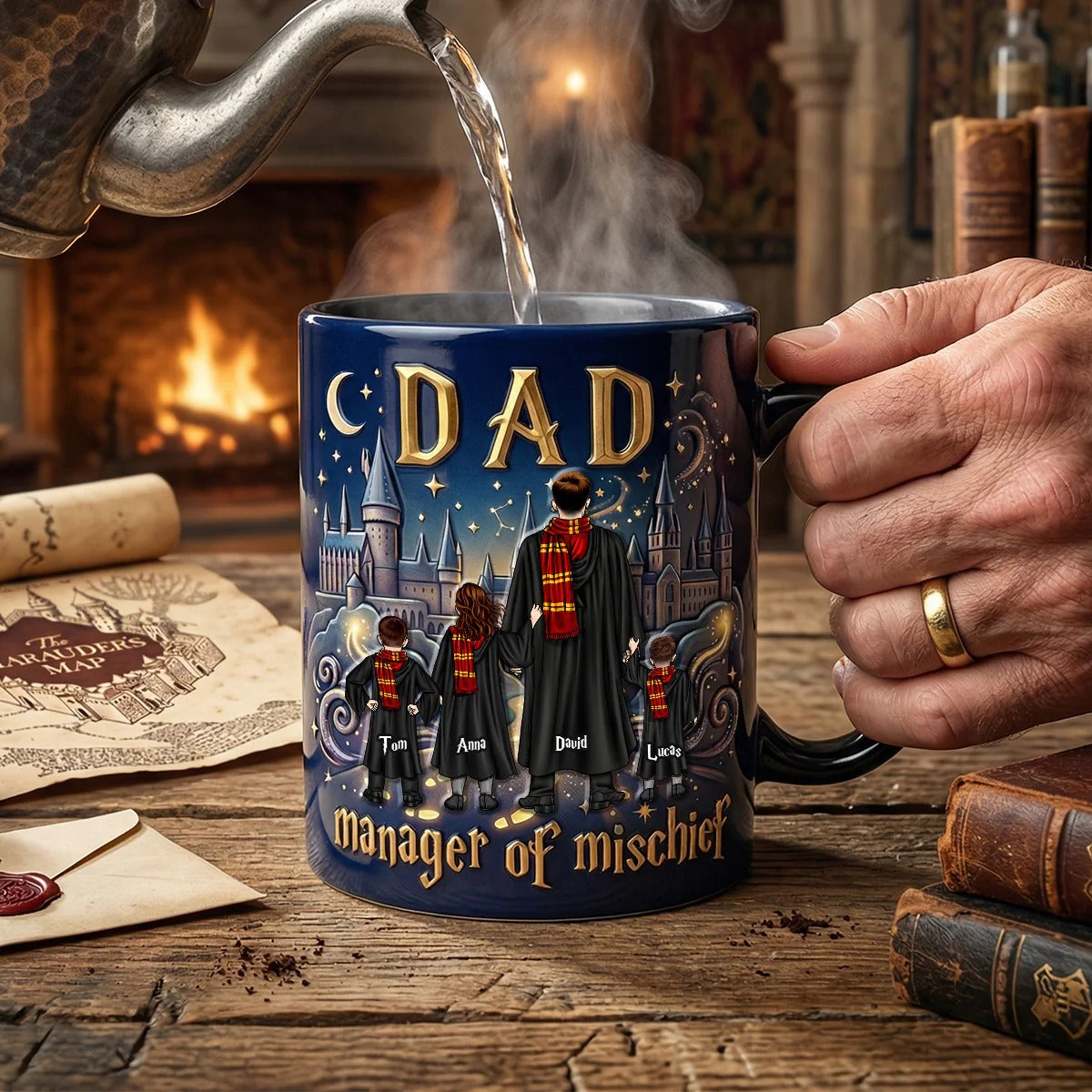 【MothersDayGift】🔥 Final Day – 50% OFF 🔥🧙That 'Hot Coffee' Magic: Watch Her Fantasy School Mom Side Come to Life ☕✨
