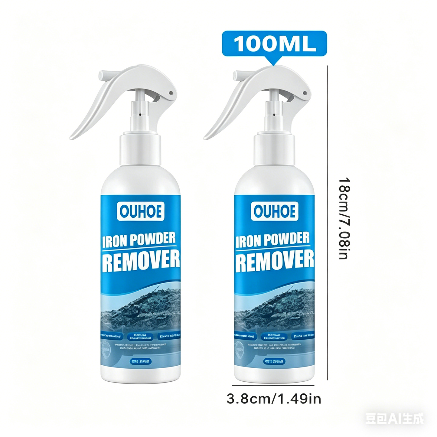 🔥 Multi‑Purpose Rust Remover Spray – Rust Gone, Metal Like New! 🛠️✨ Dissolves rust on contact – wheels, tools, chains, and more. 💪🚗