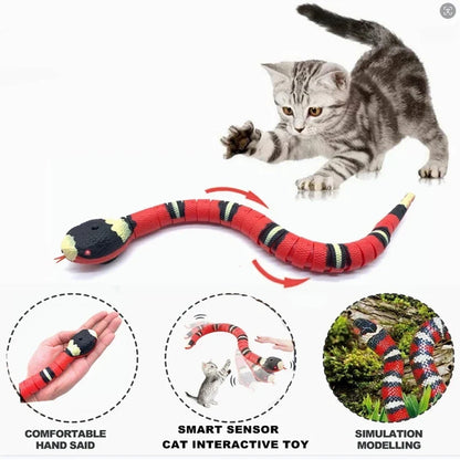 The Slither — Auto Sensing Cat Snake Toy