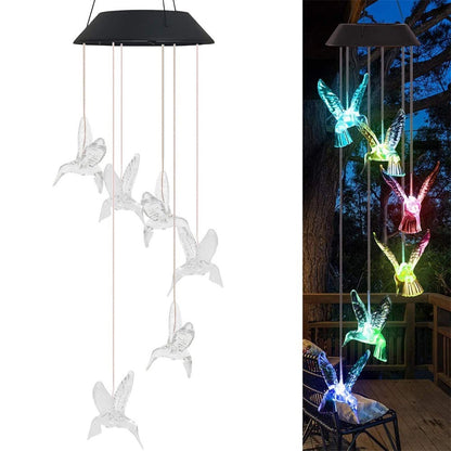 🌿Hummingbird Solar Light 🐦 Eco-Friendly Garden Glow🔥 50% OFF