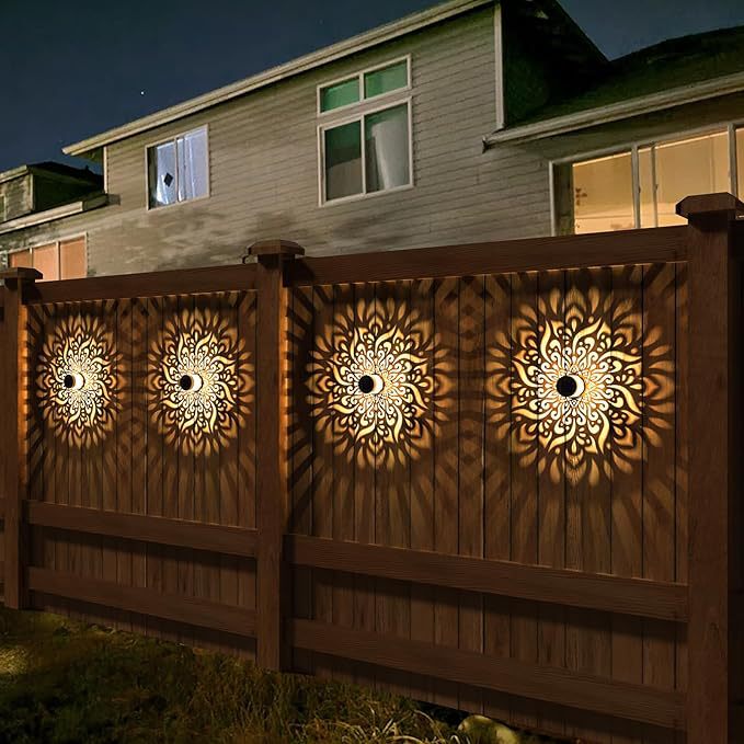 📢📢50% OFF !!!⏰Solar-Powered Mandala Projector Light