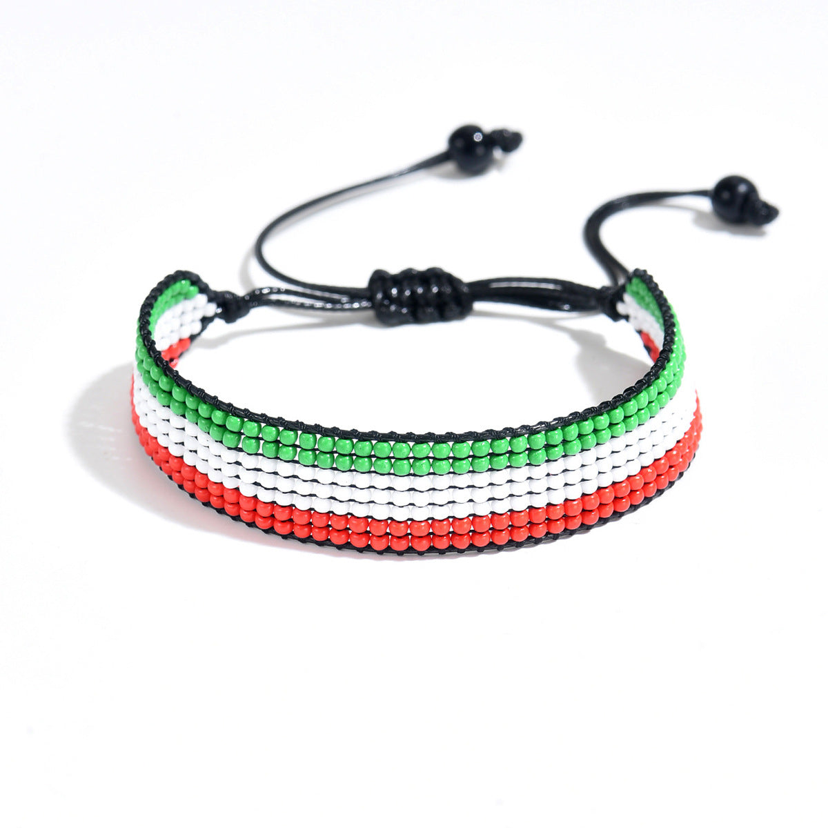 Country Flag Beaded Bracelet – Rep Your Nation, Bead by Bead