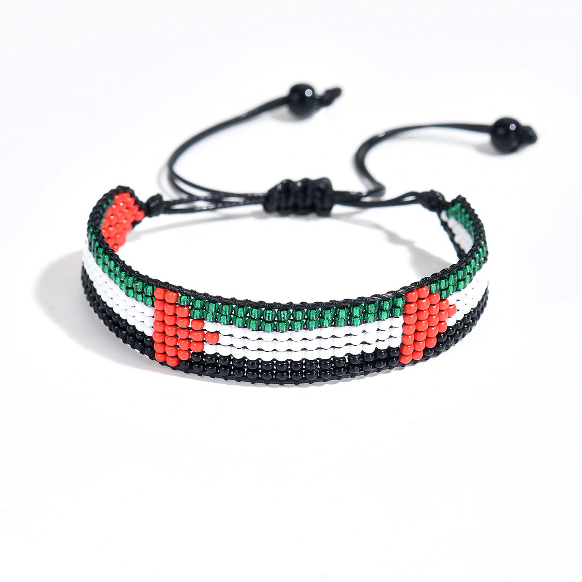 Country Flag Beaded Bracelet – Rep Your Nation, Bead by Bead