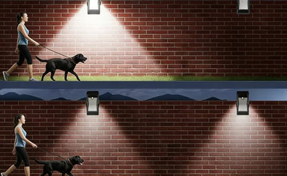 Solar Clip-On Motion Sensor Outdoor Light – 5 Pack