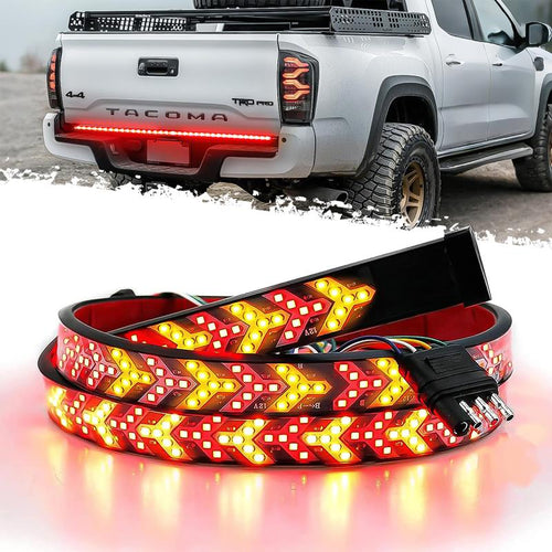 🔥🔥🔥SALE 50% OFF🚨60-Inch LED Tailgate Strip Light🛻 Upgrade Your Truck NOW !💡