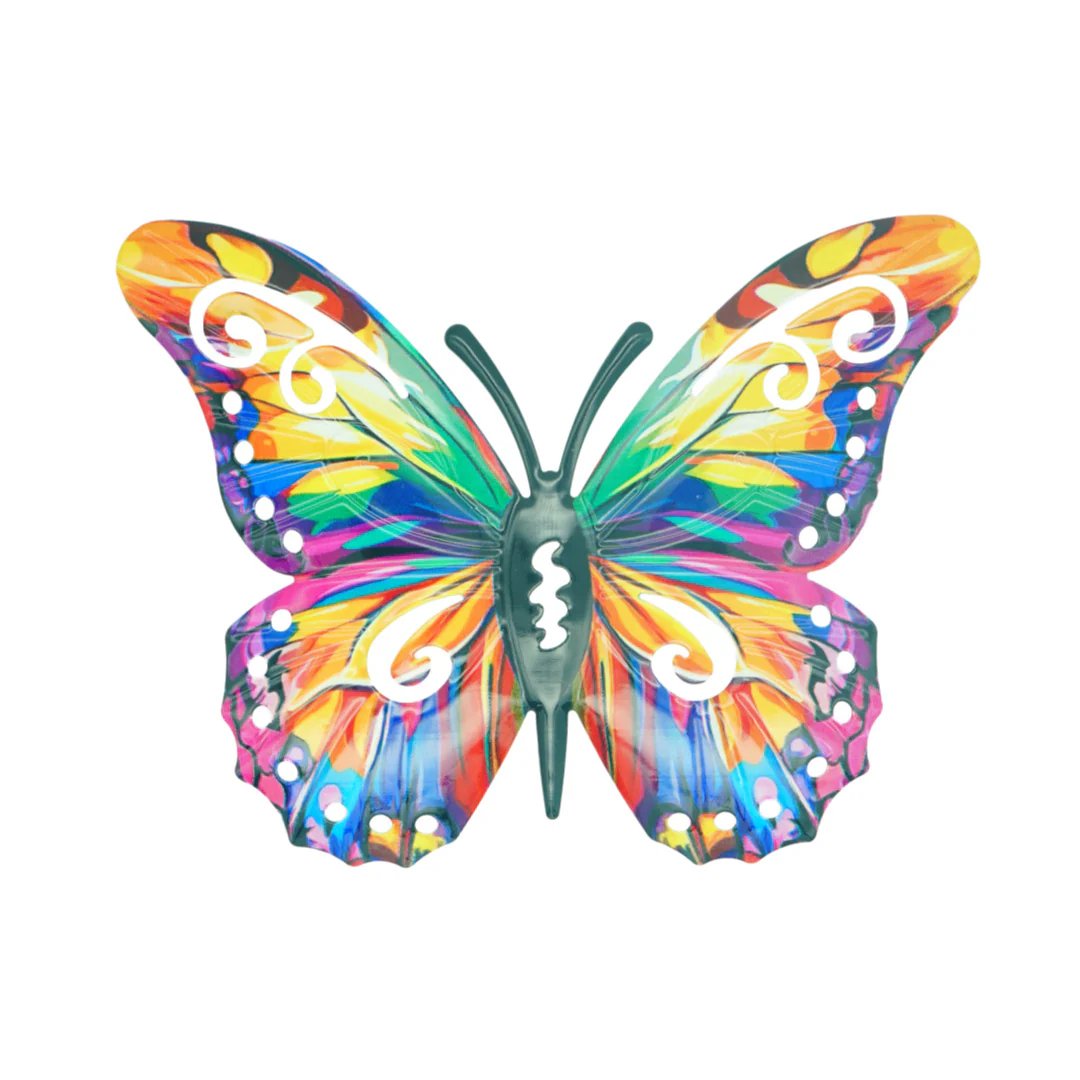🔥55% OFF FOR TODAY ONLY! 🦋A complete set! 4Pcs Butterfly Metal Wall Decor🤩