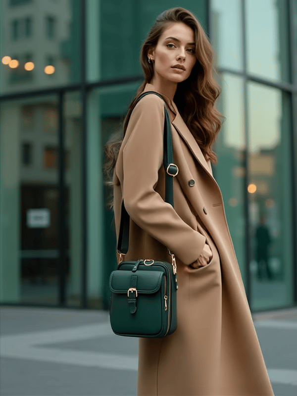 🔥👜 Mother’s Day Gift | Crossbody Leather Bag- Large Capacity