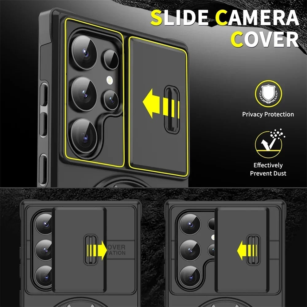 📱Measurable Premium Armor Kickstand Case for Samsung Galaxy S Series